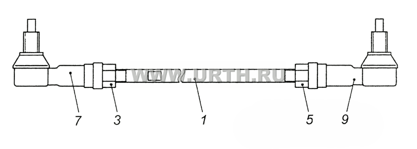 6460-1703520 Тяга реактивная